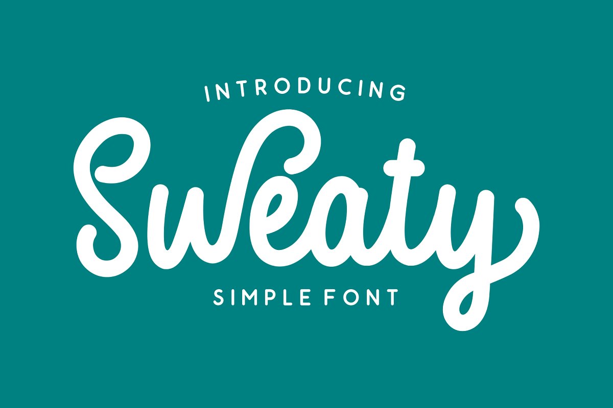 Sweaty Regular Font preview